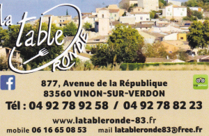 LA TABLE RONDE